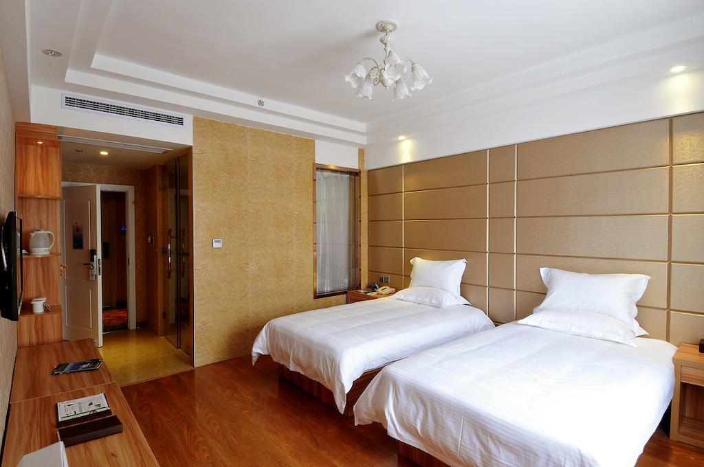 Greentree Inn Fujian Fuzhou Jinshan Wanda Pushang Avenue Business Hotel Fuzhou (Fujian) Værelse billede