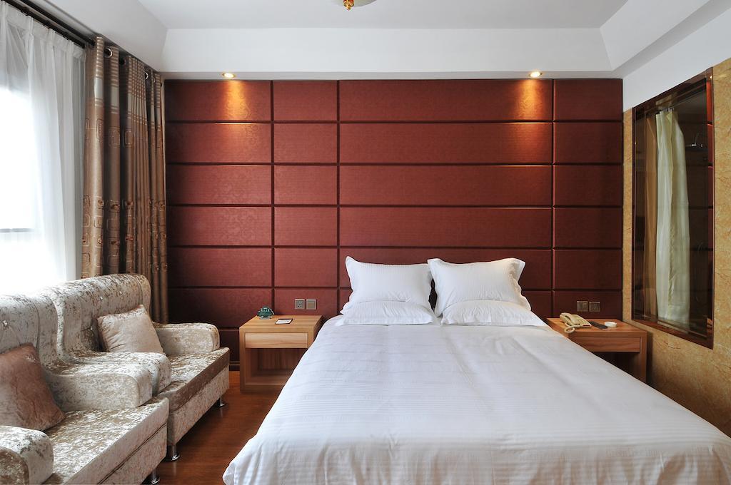 Greentree Inn Fujian Fuzhou Jinshan Wanda Pushang Avenue Business Hotel Fuzhou (Fujian) Værelse billede