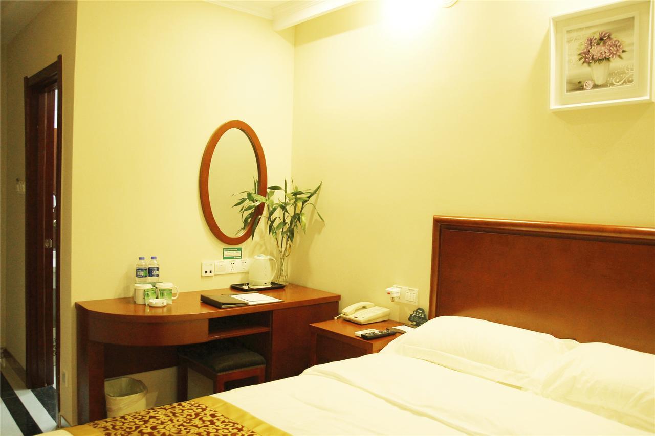 Greentree Inn Fujian Fuzhou Jinshan Wanda Pushang Avenue Business Hotel Fuzhou (Fujian) Eksteriør billede