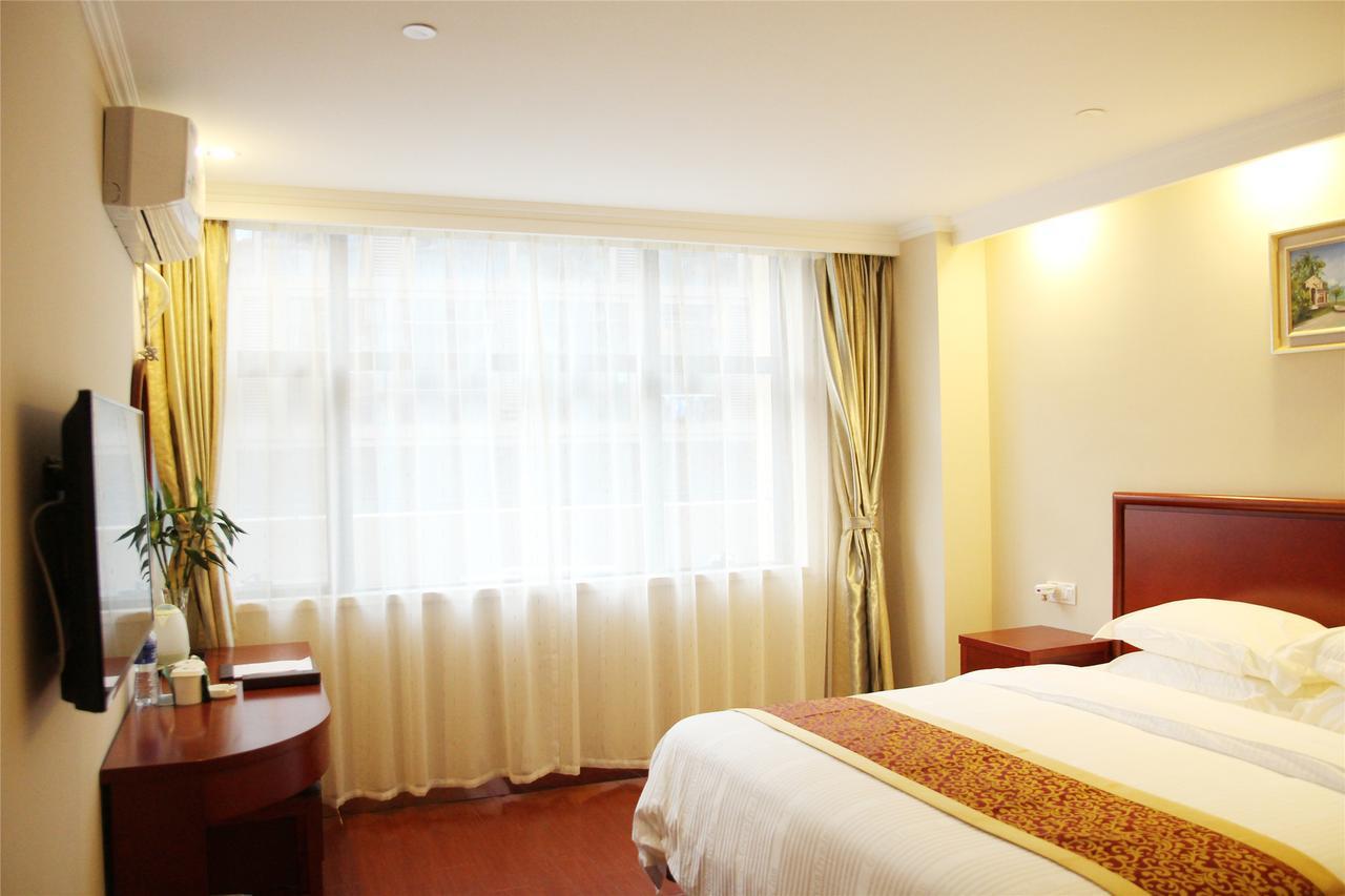 Greentree Inn Fujian Fuzhou Jinshan Wanda Pushang Avenue Business Hotel Fuzhou (Fujian) Eksteriør billede