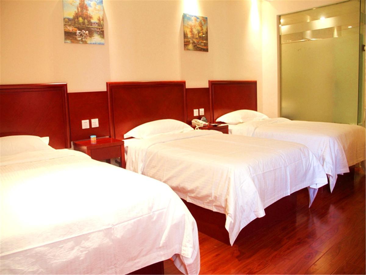 Greentree Inn Fujian Fuzhou Jinshan Wanda Pushang Avenue Business Hotel Fuzhou (Fujian) Eksteriør billede
