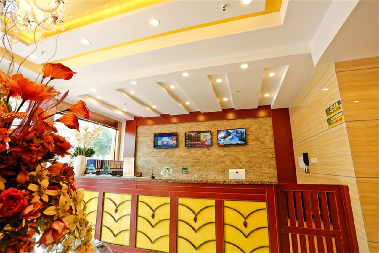 Greentree Inn Fujian Fuzhou Jinshan Wanda Pushang Avenue Business Hotel Fuzhou (Fujian) Eksteriør billede
